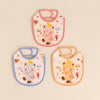 Cotton Printed Set Bib Set